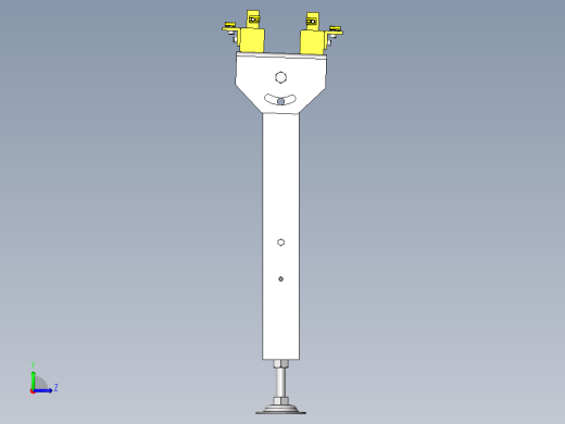 使用铝合金型材的自由滚轮输送机左视缩略图