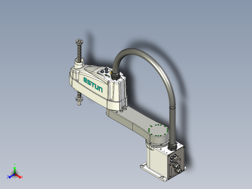 并联机器人二代SCARA机器人数模 