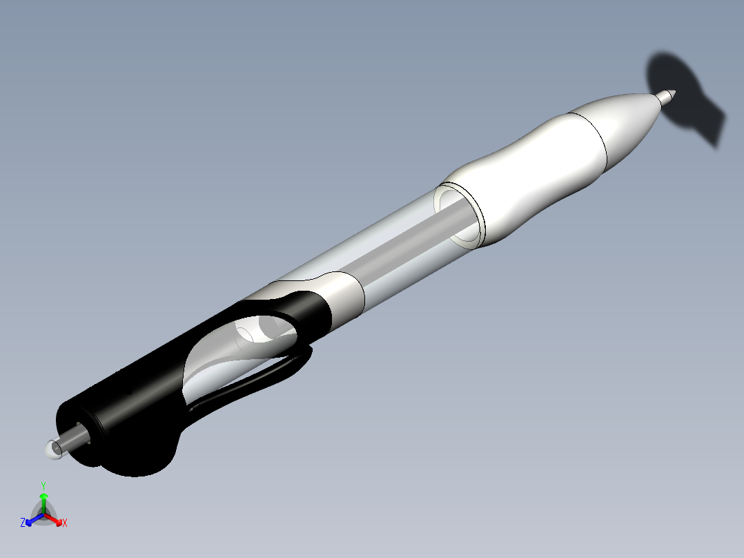 inventor圆珠笔模型