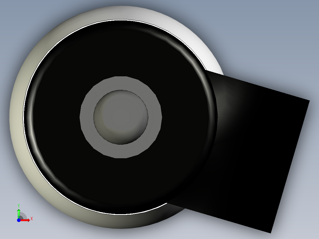 inventor圆珠笔模型前视图