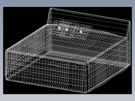 室内家具和灯具等的模型十-J-B08