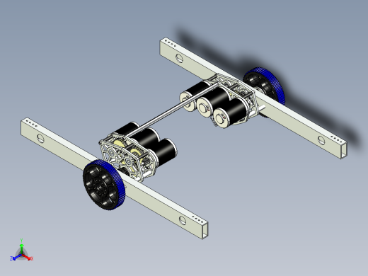 Neo滚珠变速传动系齿轮箱3D数模图纸 STEP格式