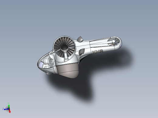 40--Terrafugia tf-x飞车imagine三维模型图纸