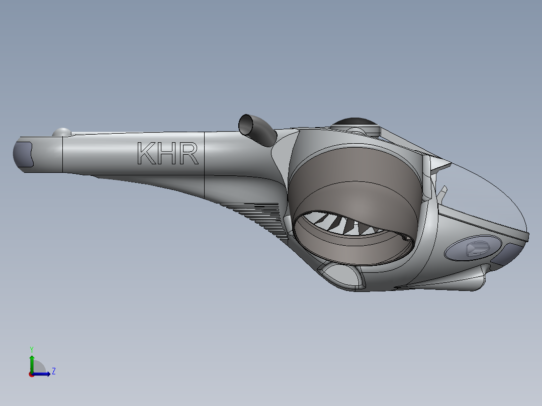 40--Terrafugia tf-x飞车imagine三维模型图纸左视图