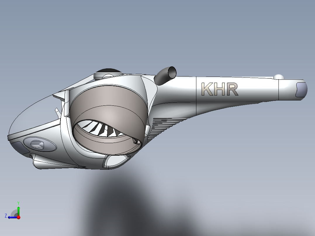 40--Terrafugia tf-x飞车imagine三维模型图纸右视图