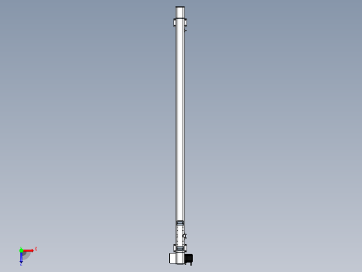 Toyo东佑达直线模组-M65-S-1500-LD-M40-C4俯视缩略图