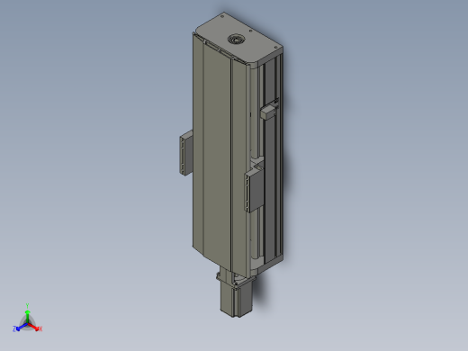 10款机器人滚珠丝杆模组40608090120170移动机器人方案3D图