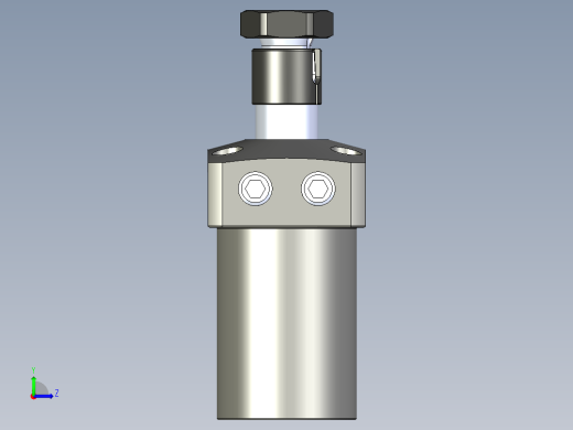 KOSMEKLHS0400-GR-Y60多系列多零件图纸模型左视缩略图