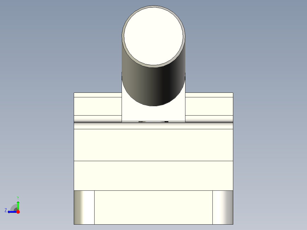 手用虎钳右视图