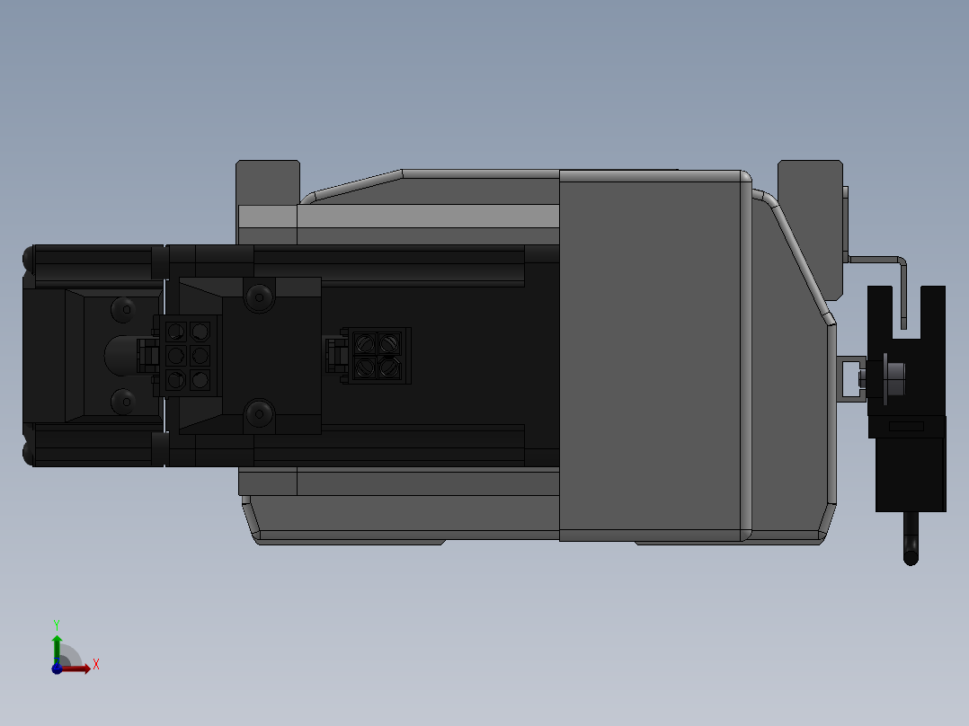 精密模组MT100-L78-1700-R-M10-C4前视图