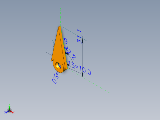 UG手表模型正等轴测缩略图