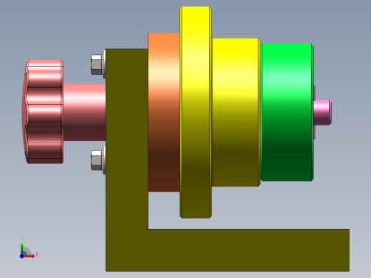 螺纹锁紧机构前视缩略图