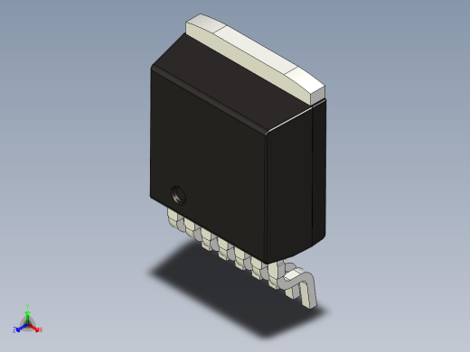 带有7个引脚-连接的TO263封装