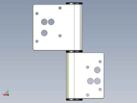 型材-KJN 8-10 SLOT REMOVABLE HINGE 3842544553后视缩略图