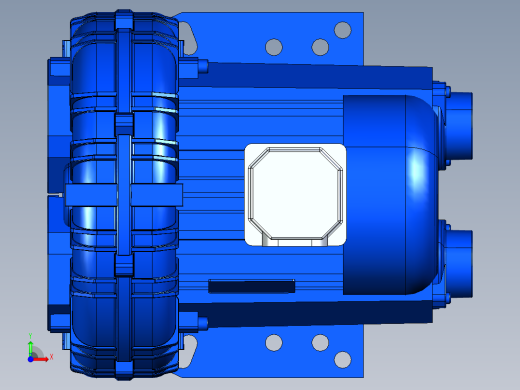 高压风机前视缩略图