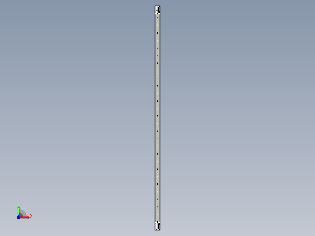 基恩士SL-V30L_T_kc图纸模型前视图