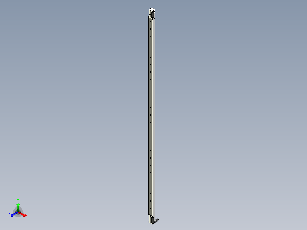 基恩士SL-V30L_T_kc图纸模型正等轴测图