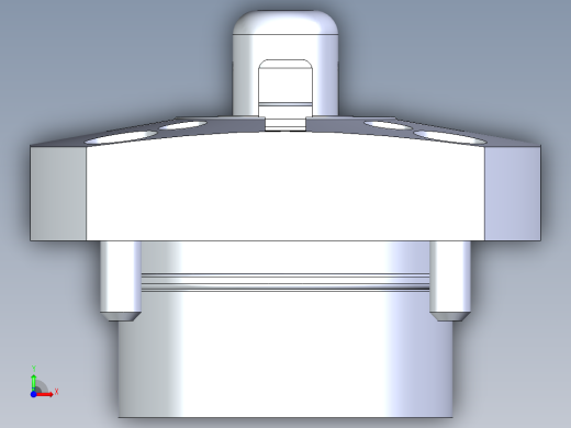 KOSMEKSFK2130-G多系列多零件图纸模型前视缩略图