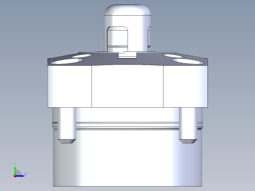 KOSMEKSFK2130-G多系列多零件图纸模型左视缩略图