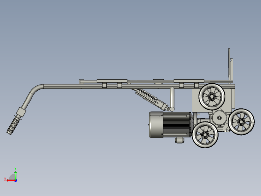 电动爬楼行李架设计 1134656 三维通用格式后视缩略图