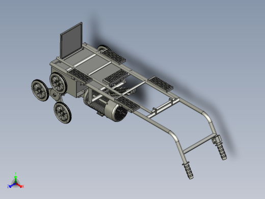 电动爬楼行李架设计 1134656 三维通用格式正等轴测缩略图