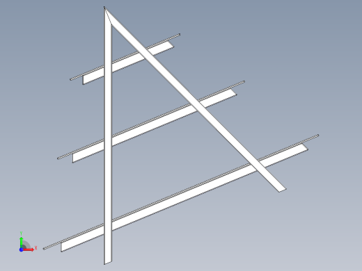 花架前视缩略图