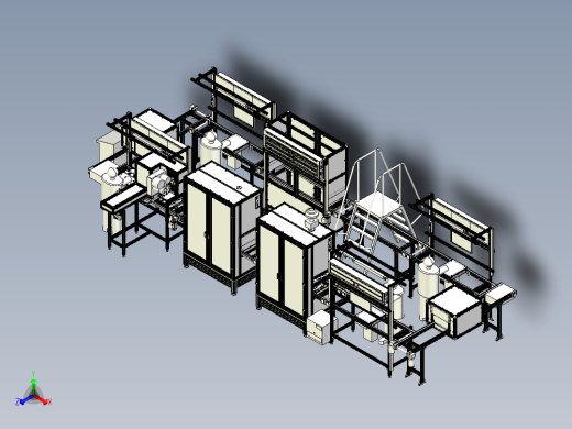 汽车空调面板装配流水线