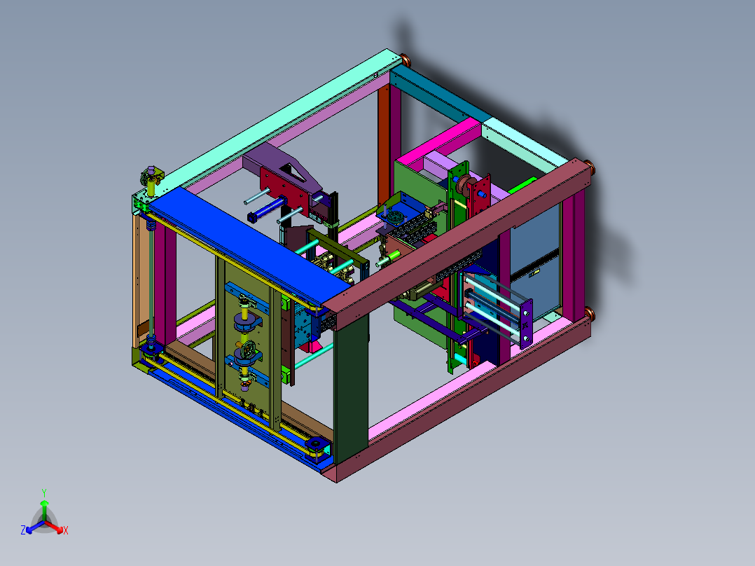 塑料手提瓶排序队列装箱设备