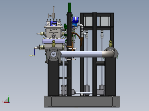 测量气体站气体测定装置后视缩略图