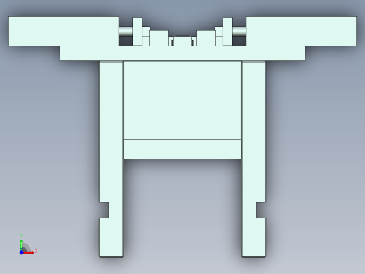 TEA-CNC1笔记本CNC工装夹具三维模型-0317前视缩略图