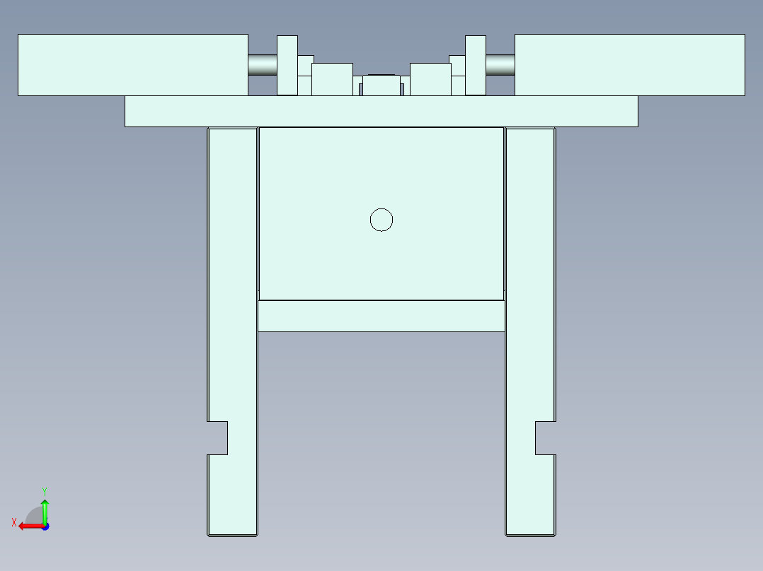 TEA-CNC1笔记本CNC工装夹具三维模型-0317后视图
