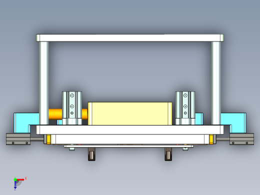 AAPB0-TRIM-笔记本CNC工装夹具三维模型CNC2-0302俯视缩略图
