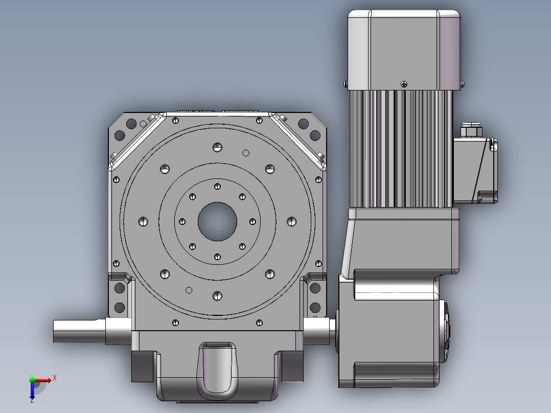 转盘式检测机sw18可编俯视图