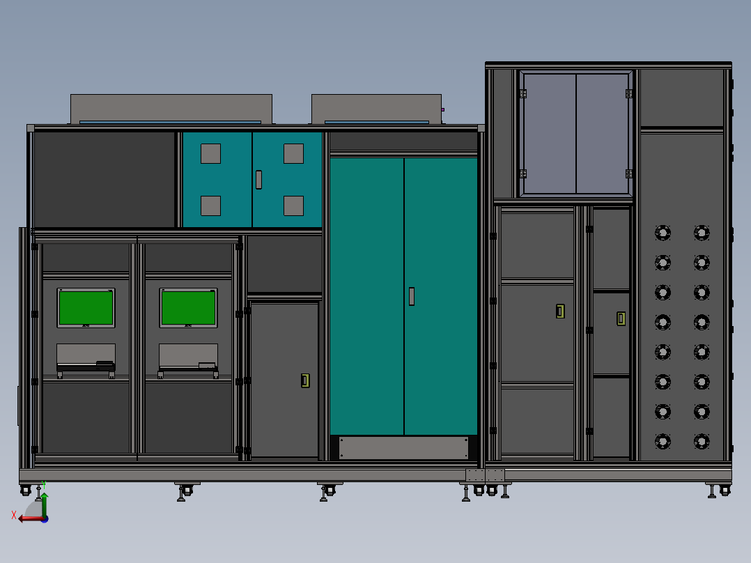 自动屏体压接设备21可编辑后视图