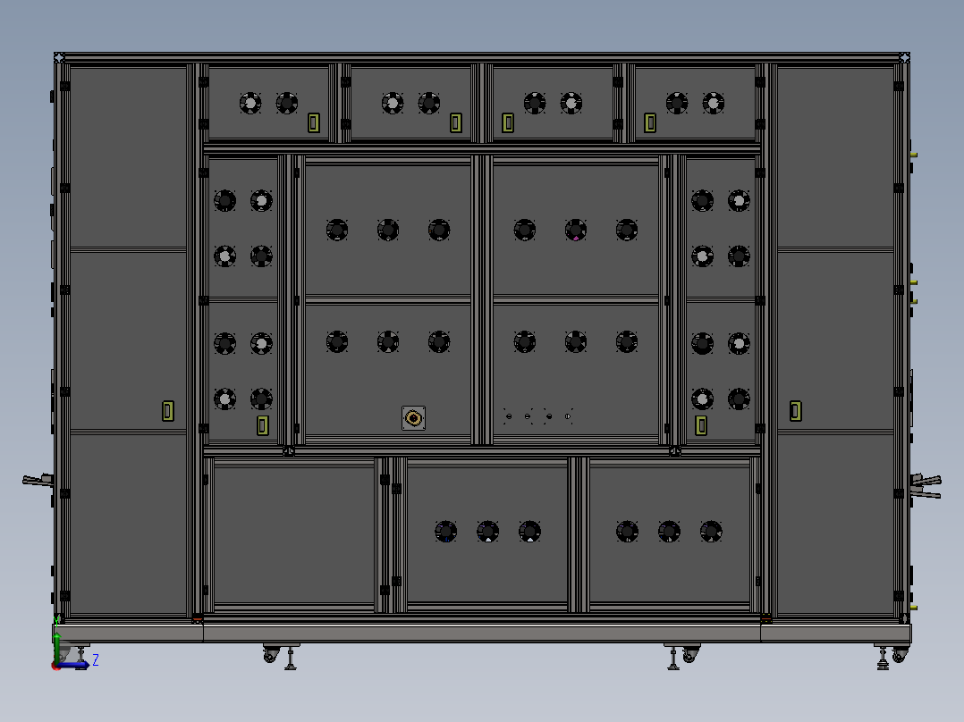 自动屏体压接设备21可编辑左视图