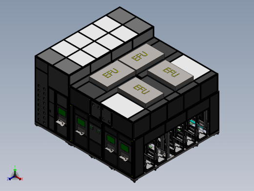 自动屏体压接设备21可编辑正等轴测缩略图