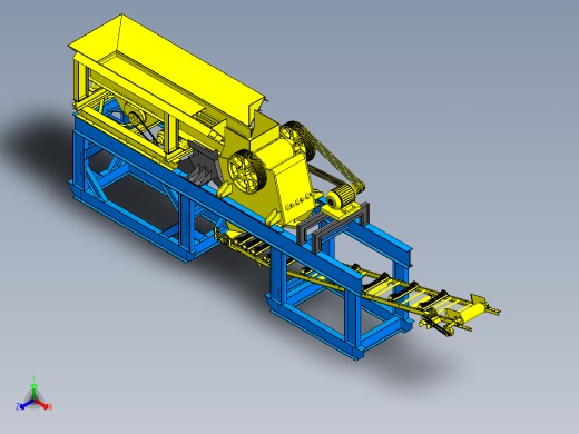 新型破碎机sw17正等轴测缩略图