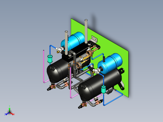 3.5+3.5HP冷水机组蒸发机组