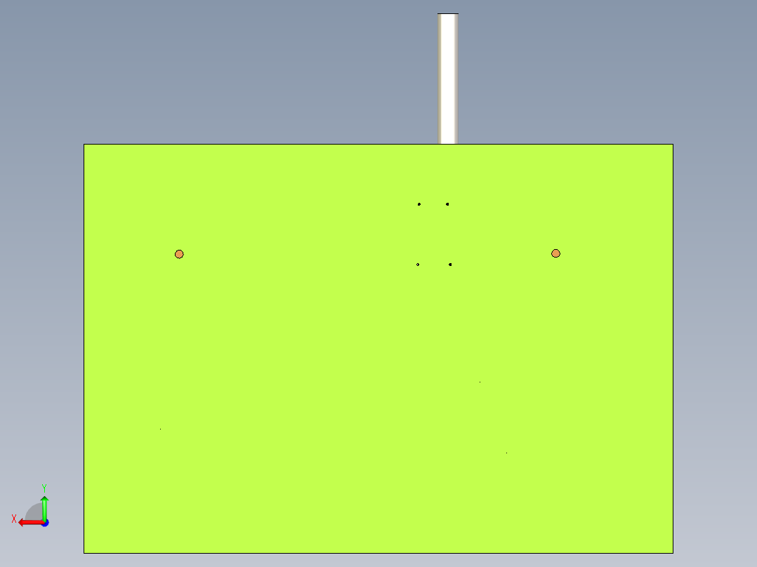 3.5+3.5HP冷水机组蒸发机组后视图