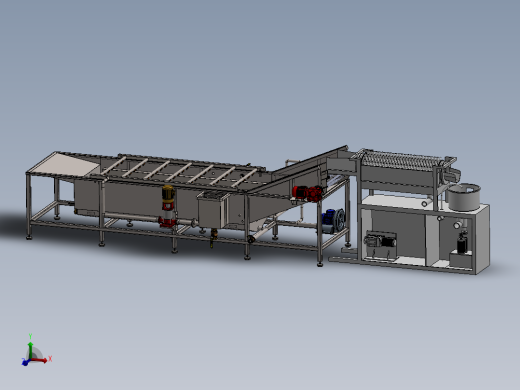 贝类清洗清刷流水线