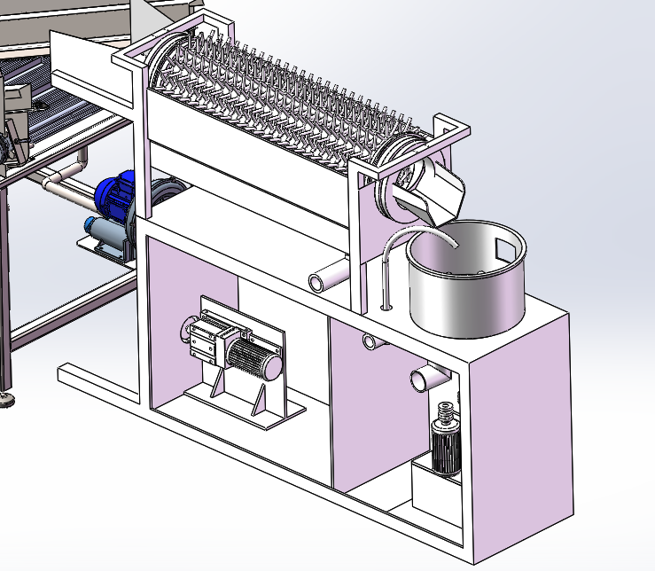 贝类清洗清刷流水线
