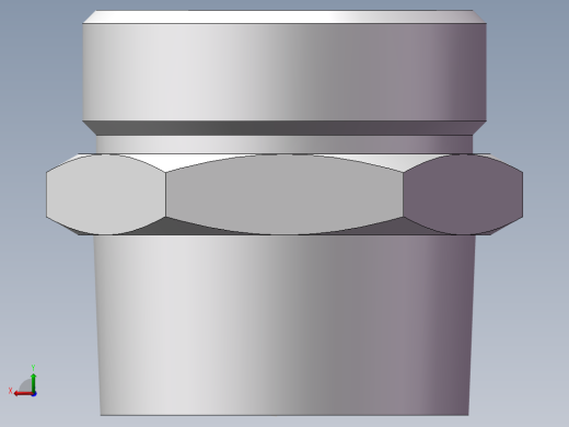 英制锥管螺纹直接头、1CT-45-20SP后视缩略图