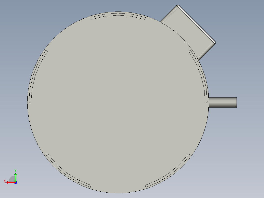 A2003914-100加仑热水加热器后视图