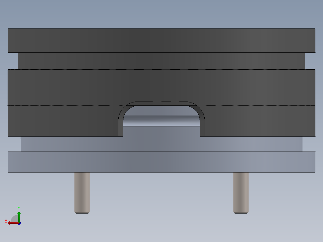 摆线减速器、摆线针轮减速器、减速器(22)后视图