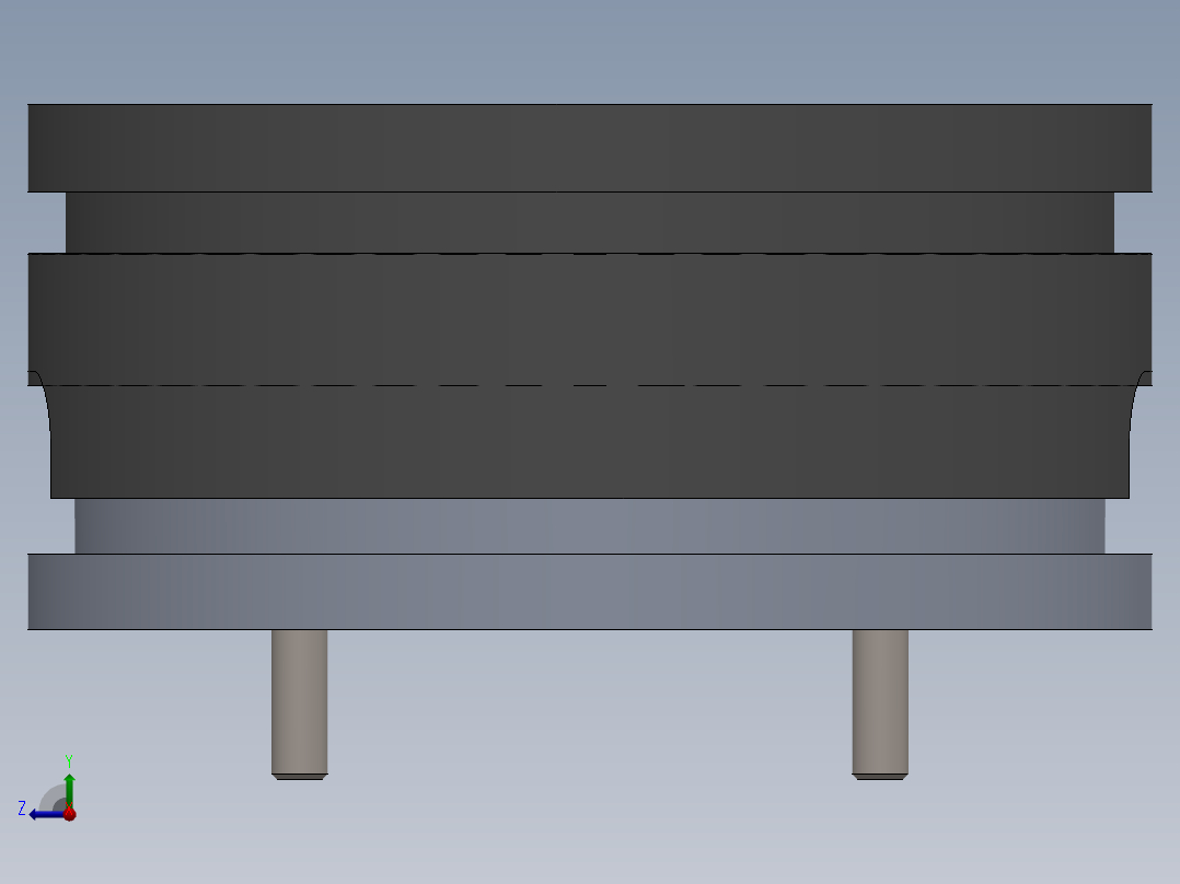 摆线减速器、摆线针轮减速器、减速器(22)右视图