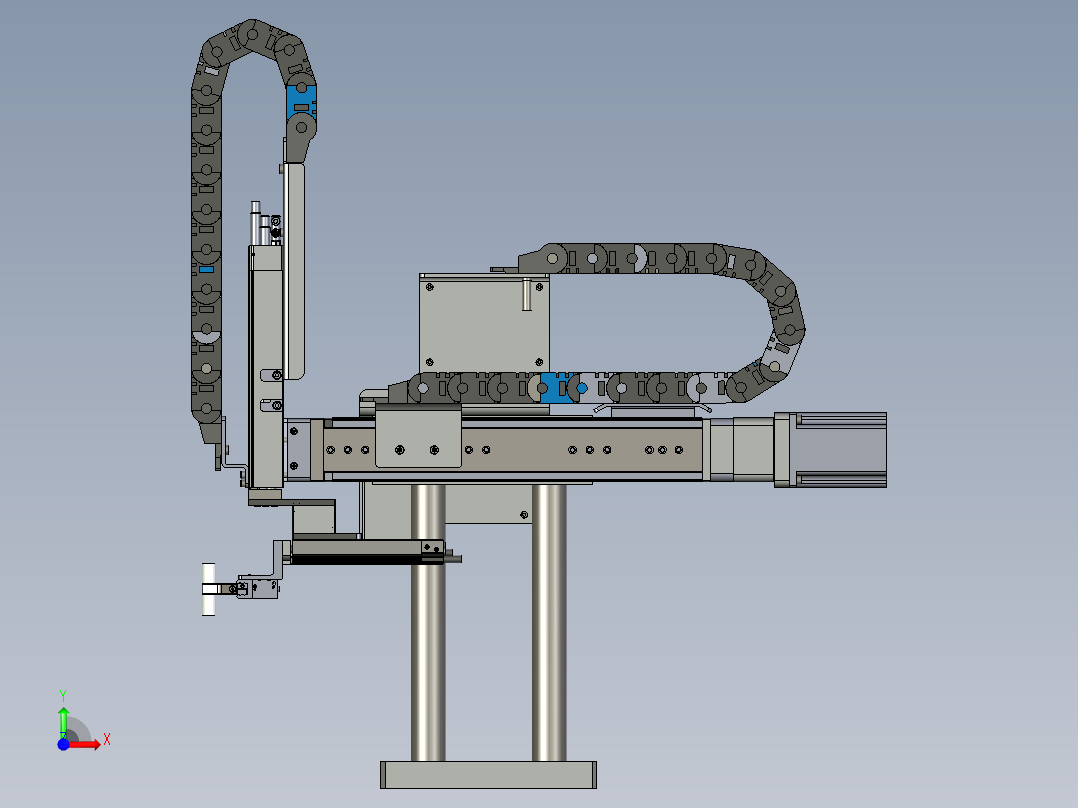 取料机构前视图