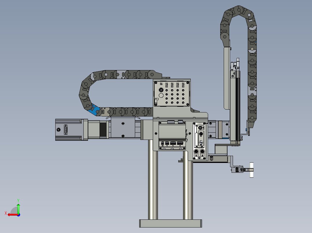 取料机构后视图