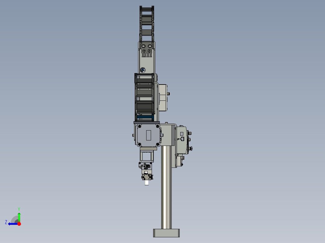 取料机构右视图