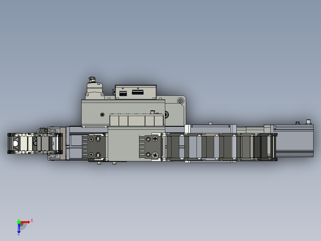 取料机构俯视图