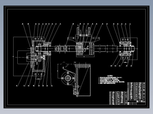 400数控车床传动系统图